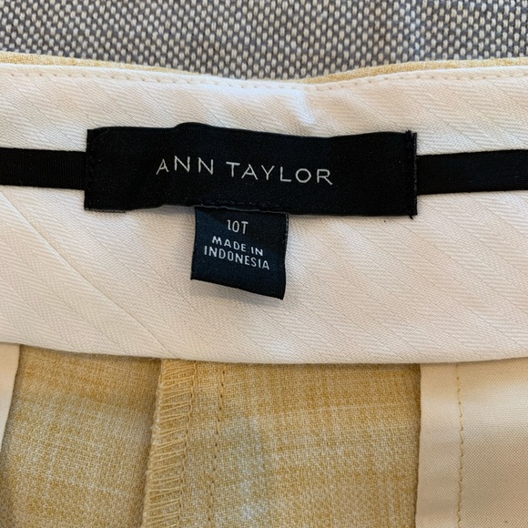 NWOT Ann Taylor suit in lemon yellow - Picture 11 of 16